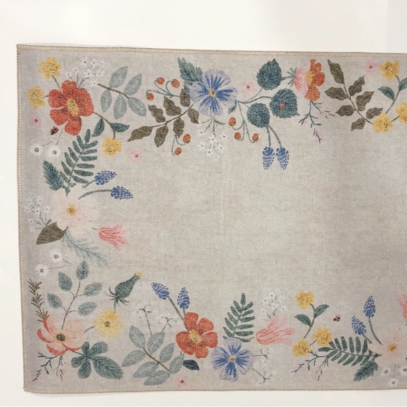 NWOT Rifle Paper Co Runner Rug - Picture 4 of 10